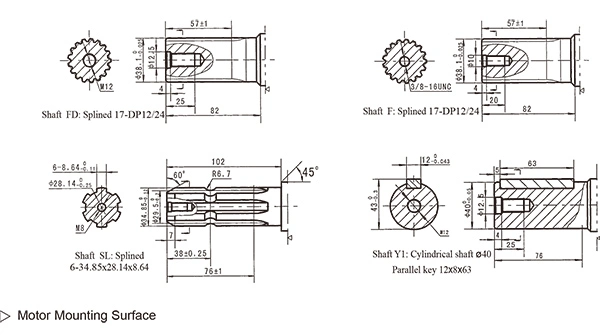 Omts Motor Fuchs 722m Wheel Excavator Hydraulic Motors 151b3039 Bearingless Orbital Motor