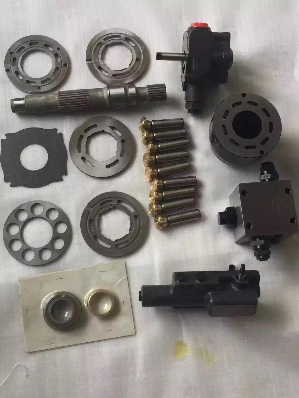 Rexroth A4vso-A10vso-A2fo Hydraulic Pump Spars Parts Engine Cylinder Block, Piston, Valve Plate, Swash Plate, Shaft, Seal Kit, Spring, Motor Spare Parts