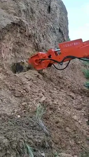 Taglierina orizzontale rotativa idraulica del tamburo dei pezzi di ricambio dell'escavatore per la macchina mineraria/fresatrice e di scavo