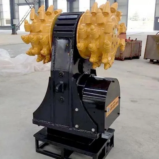 Fresa a tamburo orizzontale idraulica per escavatore adatta per Cat320